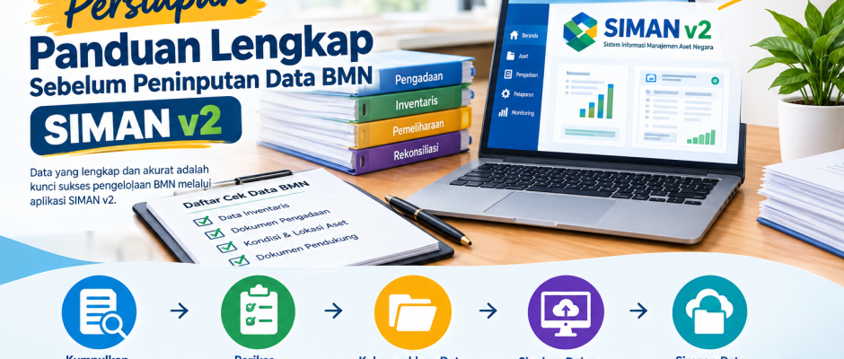 Persiapan Panduan Lengkap Sebelum Peninputan Data BMN SIMAN v2